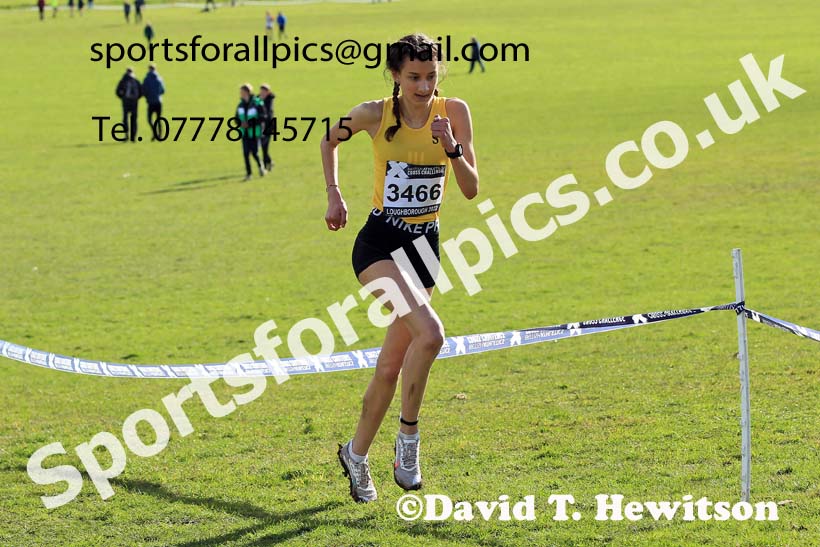 Womens Under-20s 2022 CAU Inter Counties Cross Country, Prestwold Hall, Loughborough.  Photo: David T. Hewitson/Sports for All Pics
